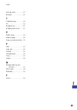 Preview for 81 page of Sony NSC-GC1 Network Sharing Camera Handbook