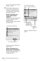 Preview for 28 page of Sony NSP-1 Operation Manual