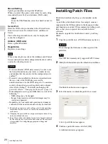 Предварительный просмотр 20 страницы Sony NSR-500 User Manual