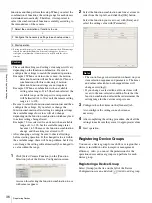 Предварительный просмотр 36 страницы Sony NSR-500 User Manual