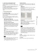 Предварительный просмотр 75 страницы Sony NSR-500 User Manual