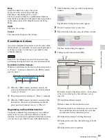 Предварительный просмотр 85 страницы Sony NSR-500 User Manual