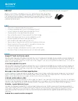 Preview for 1 page of Sony NSZ-GS7 Specifications