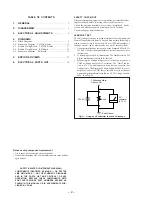 Preview for 2 page of Sony NTM-30 Service Manual