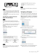 Preview for 31 page of Sony NU-NM11B System Integration Manual