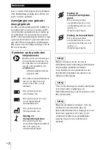 Preview for 50 page of Sony NUA-BK10 Instructions For Use Manual