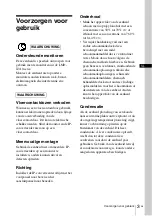 Preview for 51 page of Sony NUA-BK10 Instructions For Use Manual