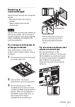 Preview for 59 page of Sony NUA-BK10 Instructions For Use Manual