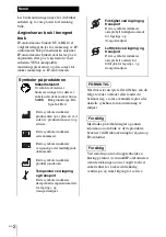 Preview for 68 page of Sony NUA-BK10 Instructions For Use Manual