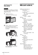 Preview for 106 page of Sony NUA-BK10 Instructions For Use Manual