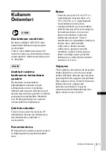 Preview for 127 page of Sony NUA-BK10 Instructions For Use Manual