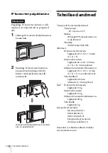 Preview for 148 page of Sony NUA-BK10 Instructions For Use Manual