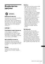 Preview for 151 page of Sony NUA-BK10 Instructions For Use Manual