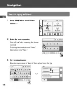 Preview for 16 page of Sony NV-U44/R - 3.5" Portable Navigation System Quick Start Manual