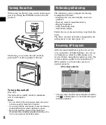 Предварительный просмотр 6 страницы Sony NV-U51 Quick Start Manual