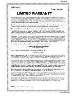 Preview for 121 page of Sony NV-U70 - NAV-U Portable GPS Navigator User Manual