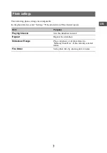 Preview for 7 page of Sony NV-U73T Firmware version 3.02 Operating Manual