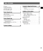 Preview for 3 page of Sony NV-U82 Quick Start Manual