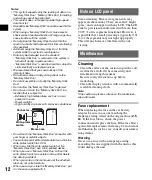 Предварительный просмотр 12 страницы Sony NV-U82 Quick Start Manual