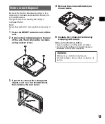 Предварительный просмотр 13 страницы Sony NV-U82 Quick Start Manual