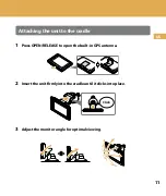 Preview for 11 page of Sony NV-U94T - Automotive GPS Receiver Quick Start Manual