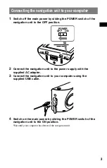 Preview for 3 page of Sony NVD-U02E Operating Instructions Manual