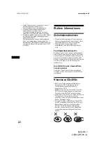 Preview for 46 page of Sony NVX-HC1 Operating Instructions Manual