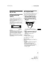 Preview for 111 page of Sony NVX-HC1 Operating Instructions Manual