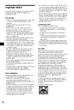 Preview for 4 page of Sony NVX-P1 Operating Instructions Manual