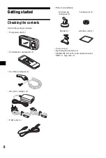 Preview for 6 page of Sony NVX-P1 Operating Instructions Manual