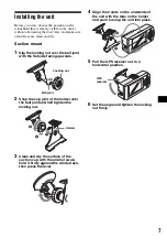 Preview for 7 page of Sony NVX-P1 Operating Instructions Manual