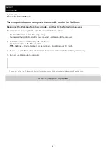 Предварительный просмотр 149 страницы Sony NW-A45 Help Manual