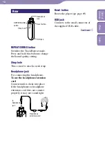 Предварительный просмотр 10 страницы Sony NW- A607 Operation Manual