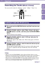 Предварительный просмотр 12 страницы Sony NW- A607 Operation Manual