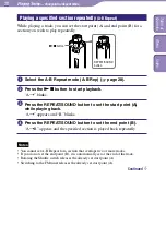 Предварительный просмотр 30 страницы Sony NW- A607 Operation Manual