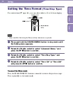 Предварительный просмотр 52 страницы Sony NW- A607 Operation Manual