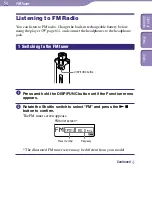 Предварительный просмотр 54 страницы Sony NW- A607 Operation Manual