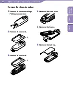 Предварительный просмотр 83 страницы Sony NW- A607 Operation Manual