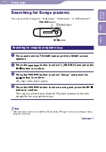 Preview for 13 page of Sony NW-E002BLUE - Network Walkman Operation Manual