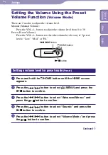 Preview for 23 page of Sony NW-E002BLUE - Network Walkman Operation Manual