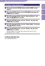 Preview for 25 page of Sony NW-E002BLUE - Network Walkman Operation Manual