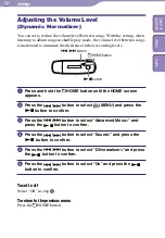 Preview for 28 page of Sony NW-E002BLUE - Network Walkman Operation Manual