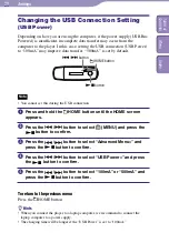 Preview for 39 page of Sony NW-E002BLUE - Network Walkman Operation Manual