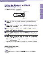 Preview for 40 page of Sony NW-E002BLUE - Network Walkman Operation Manual