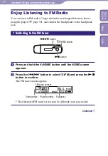 Preview for 43 page of Sony NW-E002BLUE - Network Walkman Operation Manual