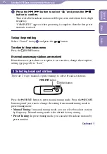 Preview for 45 page of Sony NW-E002BLUE - Network Walkman Operation Manual