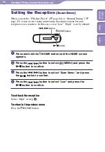 Preview for 48 page of Sony NW-E002BLUE - Network Walkman Operation Manual