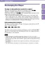 Preview for 50 page of Sony NW-E002BLUE - Network Walkman Operation Manual