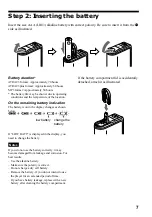 Preview for 7 page of Sony NW-E53/E73 Operating Instructions Manual