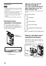 Preview for 16 page of Sony NW-E53/E73 Operating Instructions Manual